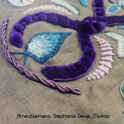 Du velours et du violet.